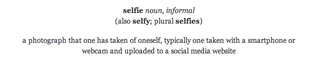Illustration for article titled Selfie Is Officially the 2013 Word of the Year